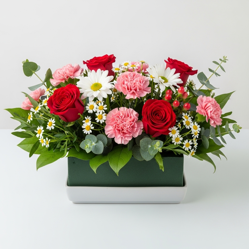 Arreglo floral con esponja Vidaflor